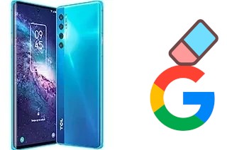 How to delete the Google account in TCL 20 Pro 5G