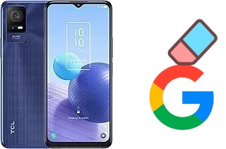 How to delete the Google account in TCL 408
