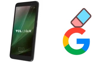 How to delete the Google account in TCL L5 GO M