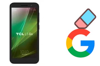 How to delete the Google account in TCL L5 GO