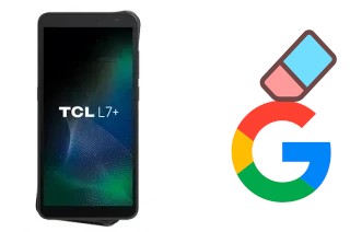 How to delete the Google account in TCL L7+