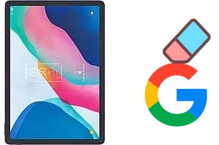 How to delete the Google account in TCL NxtPaper 12 Pro