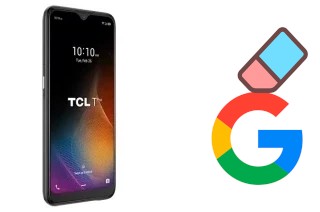 How to delete the Google account in TCL T PRO