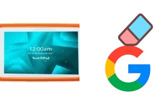 How to delete the Google account in TechPad Kids 7