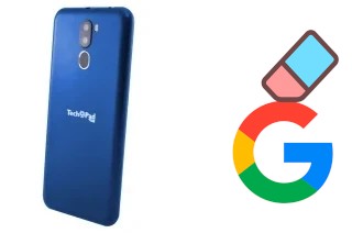 How to delete the Google account in TechPad S6