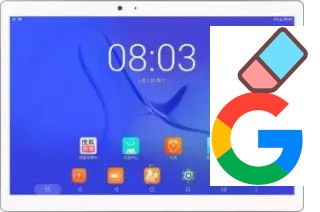 How to delete the Google account in Teclast T20