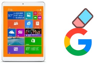 How to delete the Google account in Teclast X98 Air 3G