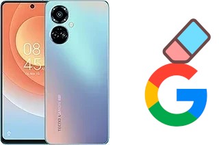 How to delete the Google account in Tecno Camon 19 Pro