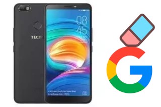 How to delete the Google account in Tecno Camon i Click