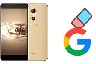 How to delete the Google account in Tecno Phantom 6