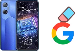 How to delete the Google account in Tecno Pova Neo 5G