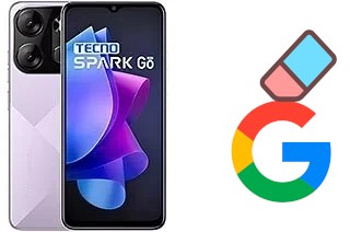 How to delete the Google account in Tecno Spark Go 2023