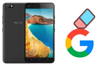 How to delete the Google account in Tecno W3 Pro