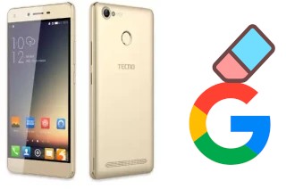 How to delete the Google account in Tecno W5