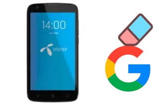 How to delete the Google account in Telenor Smart Plus II