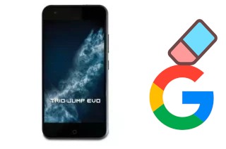 How to delete the Google account in Trio Jump Evo