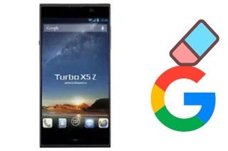 How to delete the Google account in Turbo X5 Z