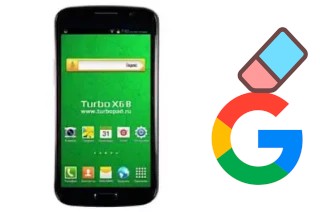 How to delete the Google account in Turbo X6 B