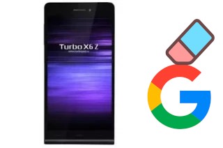 How to delete the Google account in Turbo X6 Z