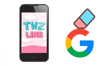 How to delete the Google account in TWZ A2