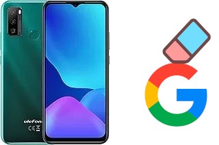 How to delete the Google account in Ulefone Note 10P