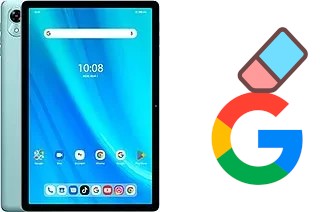 How to delete the Google account in Umidigi G9 Tab