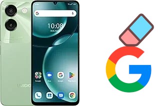 How to delete the Google account in Umidigi G9A