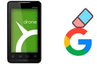 How to delete the Google account in Unnecto Drone