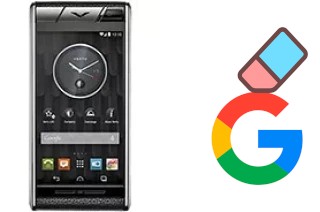 How to delete the Google account in Vertu Aster