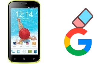 How to delete the Google account in verykool s5012 Orbit