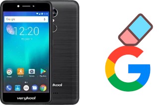 How to delete the Google account in verykool s5205 Orion Pro