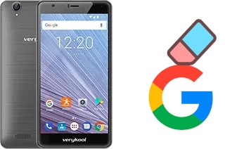 How to delete the Google account in verykool s6005X Cyprus Pro