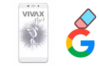 How to delete the Google account in Vivax Fly 3