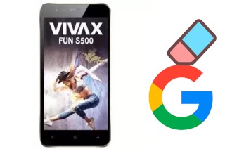 How to delete the Google account in Vivax Fun S500