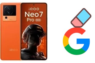 How to delete the Google account in vivo iQOO Neo 7 Pro