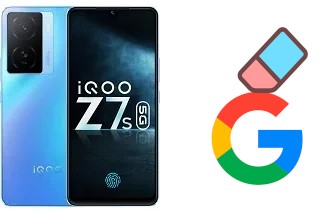 How to delete the Google account in vivo iQOO Z7s