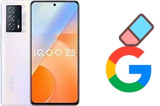 How to delete the Google account in vivo iQOO Z5