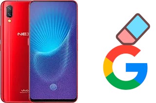 How to delete the Google account in vivo NEX S