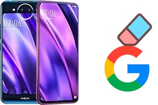 How to delete the Google account in vivo NEX Dual Display