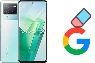 How to delete the Google account in vivo T2