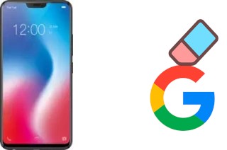 How to delete the Google account in Vivo V9 Pro