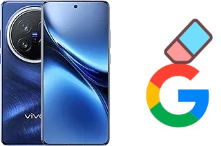 How to delete the Google account in vivo X200 Pro