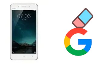 How to delete the Google account in Vivo Y55