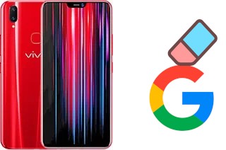 How to delete the Google account in vivo Z1 Lite