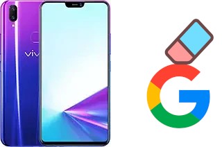 How to delete the Google account in vivo Z3x