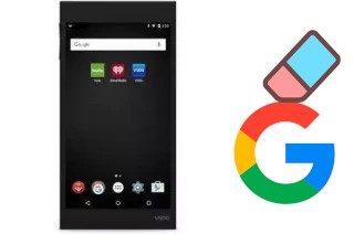 How to delete the Google account in Vizio XR6P10