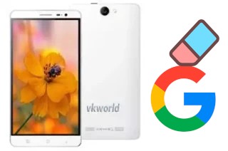 How to delete the Google account in VKworld VK6050S