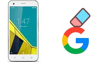 How to delete the Google account in Vodafone Smart ultra 6