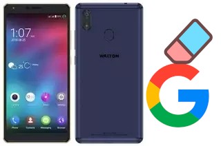 How to delete the Google account in Walton Primo GM3+