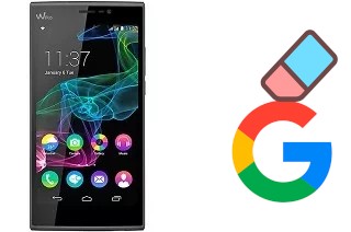 How to delete the Google account in Wiko Ridge Fab 4G